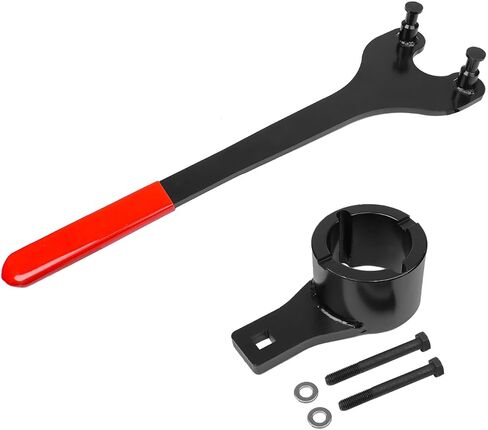 Crankshaft Pulley Removal Tool & Harmonic Damper Pulley Holding Tool Crank Removal Wrench Tool for Toyota Nissan Mazda OHC - Universal Cam Pulley Holder Tool in Saudi Arabia