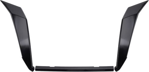 MotorFansClub Front Grill Frame Cover Trim Fit for Nissan Sentra 2020 2021 2022 3PCS Grille Trim Glossy Black in Saudi Arabia