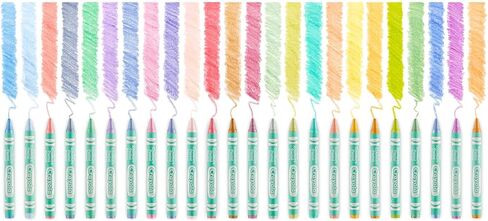 Crayola Pastel Crayons, 24 Colors in Saudi Arabia