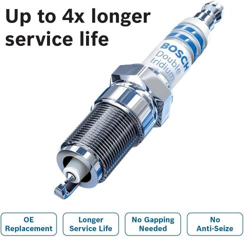 BOSCH YR6LDE Copper With Nickel Spark Plug - Single in Kuwait