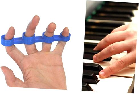 hand grip strengthener Finger Exerciser Grip guitar grip trainer gitarre instrument guitar finger stretcher Finger Grip Strengthener Finger Expansion Sleeves Ukulele booster in Kuwait