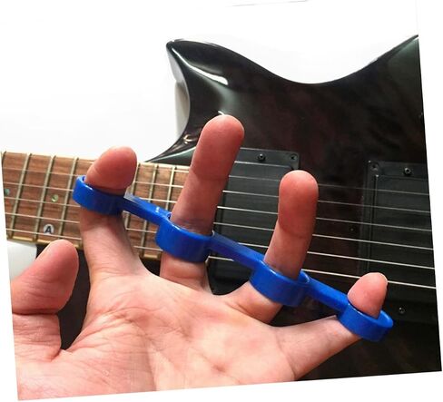 hand grip strengthener Finger Exerciser Grip guitar grip trainer gitarre instrument guitar finger stretcher Finger Grip Strengthener Finger Expansion Sleeves Ukulele booster in Kuwait