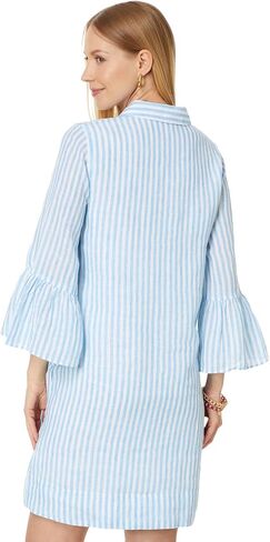Lilly Pulitzer Women's Jazmyn 3/4 Sleeve Linen Tunic Dress in Saudi Arabia