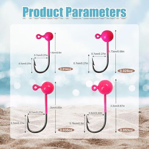 100PCS Jig Heads Fly Tying Jigs Kit Small Fishing Hooks Mixed Colors Fishing Lures in Saudi Arabia