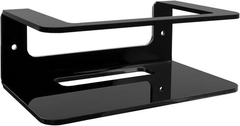 Holicfun Wall Mount for Netgear Nighthawk MK93S Mesh WiFi 6E System, Works with Router (MR90) and Satellite Extenders (MS90) - Black in Kuwait