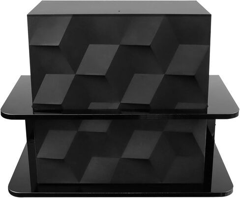 Holicfun Wall Mount for Netgear Nighthawk MK93S Mesh WiFi 6E System, Works with Router (MR90) and Satellite Extenders (MS90) - Black in Kuwait