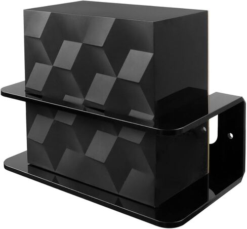 Holicfun Wall Mount for Netgear Nighthawk MK93S Mesh WiFi 6E System, Works with Router (MR90) and Satellite Extenders (MS90) - Black in Kuwait