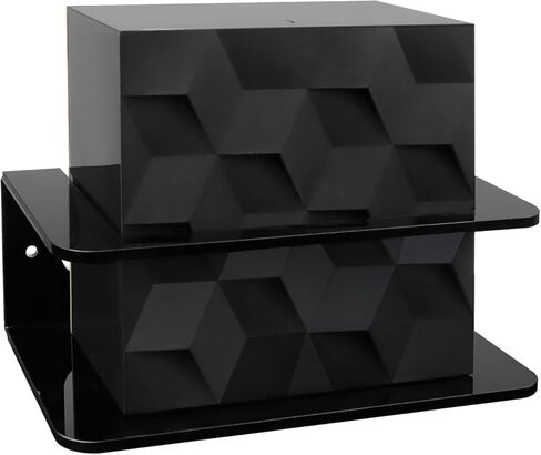Holicfun Wall Mount for Netgear Nighthawk MK93S Mesh WiFi 6E System, Works with Router (MR90) and Satellite Extenders (MS90) - Black in Kuwait