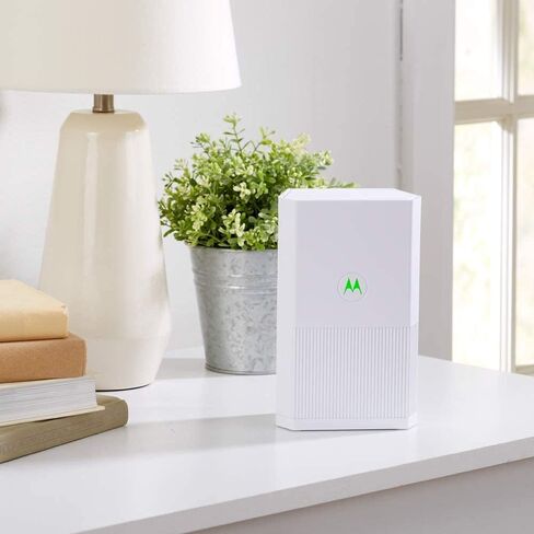 Motorola MH7023 | WiFi Mesh System (3-Pack) | Replaces Router + Extender | Easy Setup, Network Protection, Parental Controls | AC2200 WiFi Speed | up to 5000 sq ft in Saudi Arabia