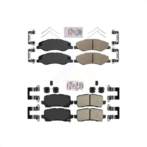 AmeriBRAKES Front Rear Ceramic Disc Brake Pads Kit For 2021-2023 Honda Odyssey KNF-101739 in Saudi Arabia