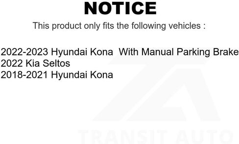 Rear Ceramic Disc Brake Pads NWF-PRC2188 For Hyundai Kona Kia Seltos in Saudi Arabia