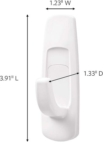 Command Large Utility Hook, White, 1-Hook, 2-Strips (17003ES) in Saudi Arabia
