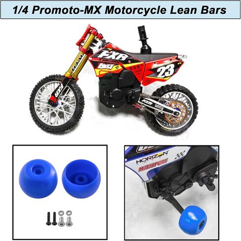 Upgrades Side Wheel Replacement Parts for LOSI 1/4 Promoto-MX Motorcycle RTR LOS06000 LOS06002 (Black) in Saudi Arabia