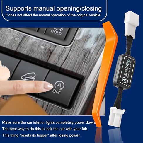 مزيل إيقاف التشغيل التلقائي - أداة حذف/تعطيل الجهاز متوافقة مع كابل نظام المحرك 2020 2021 2022 2023 Toyota Highlander Auto Cancel Stop Start Start Engine in Kuwait