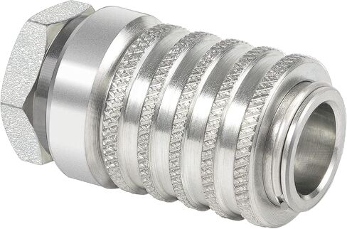 PD222 Test Port and Diagnostic Equipment Quick Couplings (SAE J1502 / ISO 15171-1), Push to Connect - PD Series Couplers,1/8" Body Size, 1/8"-27 NPTF Thread Size, 1.67" Length… in Saudi Arabia