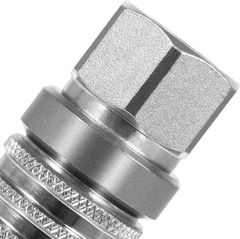 PD222 Test Port and Diagnostic Equipment Quick Couplings (SAE J1502 / ISO 15171-1), Push to Connect - PD Series Couplers,1/8" Body Size, 1/8"-27 NPTF Thread Size, 1.67" Length… in Saudi Arabia
