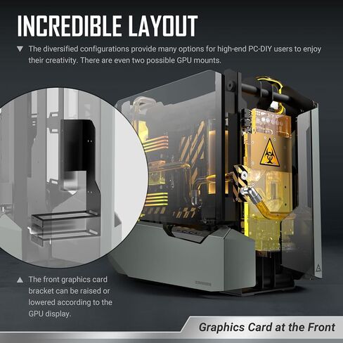 مدفع سلسلة Antec Supreme، نظامان فرديان للتبريد السائل، وحدة معالجة الرسومات الجرافيكية الأمامية والجانبية، 3 × 360 مم، مشعات من النوع C وUSB3.0، لوحة جانبية سهلة التركيب، حقيبة ألعاب E-ATX كاملة البرج، أسود in Kuwait