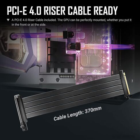 مدفع سلسلة Antec Supreme، نظامان فرديان للتبريد السائل، وحدة معالجة الرسومات الجرافيكية الأمامية والجانبية، 3 × 360 مم، مشعات من النوع C وUSB3.0، لوحة جانبية سهلة التركيب، حقيبة ألعاب E-ATX كاملة البرج، أسود in Kuwait