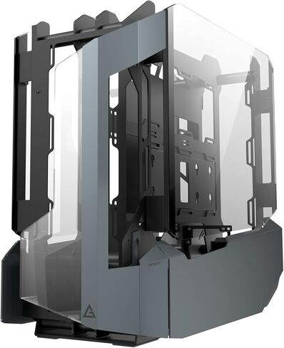 مدفع سلسلة Antec Supreme، نظامان فرديان للتبريد السائل، وحدة معالجة الرسومات الجرافيكية الأمامية والجانبية، 3 × 360 مم، مشعات من النوع C وUSB3.0، لوحة جانبية سهلة التركيب، حقيبة ألعاب E-ATX كاملة البرج، أسود in Kuwait