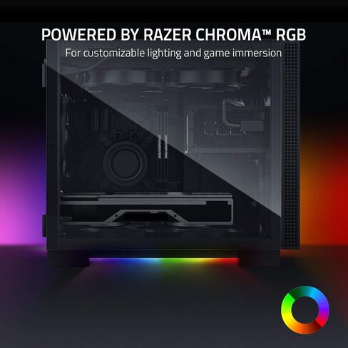 Razer Tomahawk ATX Mid-Tower Gaming Chassis + Chroma Addressable RGB Controller Bundle in Saudi Arabia