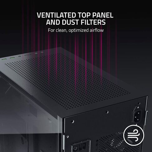 Razer Tomahawk ATX Mid-Tower Gaming Chassis + Chroma Addressable RGB Controller Bundle in Saudi Arabia