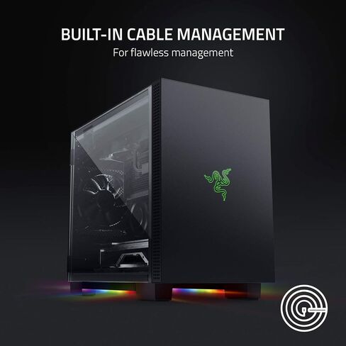 Razer Tomahawk ATX Mid-Tower Gaming Chassis + Chroma Addressable RGB Controller Bundle in Saudi Arabia