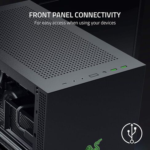 Razer Tomahawk ATX Mid-Tower Gaming Chassis + Chroma Addressable RGB Controller Bundle in Saudi Arabia