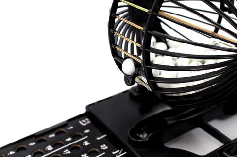 Ampersand Shops Classic Bingo Cage Game Set Complete with Balls and Cards in Saudi Arabia