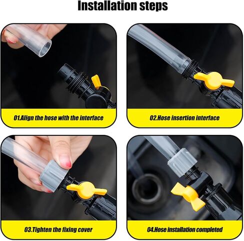 مضخة مصاصة سائلة متعددة الوظائف، مضخة نقل البنزين، مضخة يدوية سيفون، مضخة سيفون غاز للبنزين، مضخة سيفون للمياه 6.5 قدم سيفون خرطوم سيفون in Kuwait