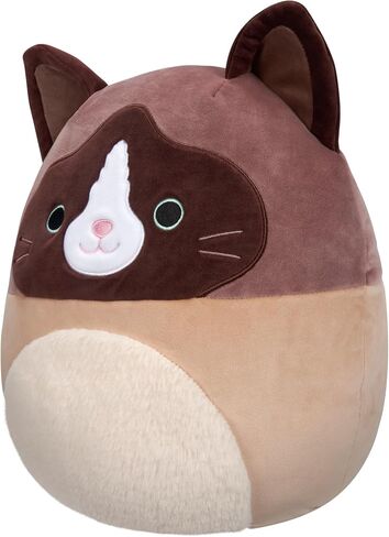 Squishmallows Original 16-Inch Woodward Snowshoe Cat with Fuzzy Belly - Official Jazwares Large Plush in Saudi Arabia