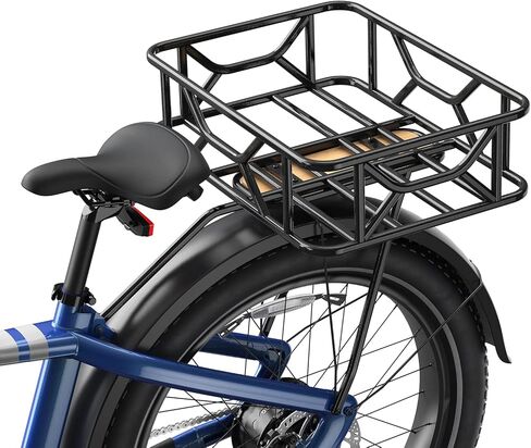 سلة خلفية للدراجة الكهربائية من OKAI سلة دراجة معدنية ذات سعة كبيرة تناسب فقط سلسلة OKAI Ranger EB50 in Kuwait