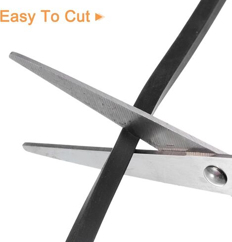 لفائف مطاط النيوبرين من uxcell مقاس 1/4 بوصة طول × 0.2 بوصة عرض × 11.5 بوصة طول شريط ختم مطاطي صلب من أجل الحشية والحرف اليدوية والوسادات والأختام والحماية in Kuwait