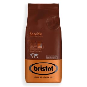 Bristot Speciale Italian Espresso Coffee Beans – Medium Roast, Low Acid, Whole Bean – 2.2 lb (1kg) Bag – Authentic Italian Coffee for Espresso, Cappuccino in Saudi Arabia