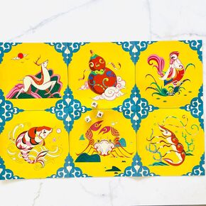 Gourd Fish Shrimp Crab Dice Crown Anchor Game Chuck A Luck Game BAU Ca Tom Cua- BAU Cua Ca Cop- Klah Klok in Kuwait