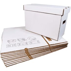 10-Pack • Short Comic Book Storage Box • Woodhaven Trading Firm Brand in Kuwait