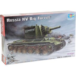 Trumpeter 1/35 Russian KV2 Tank (Big Turret) in Kuwait