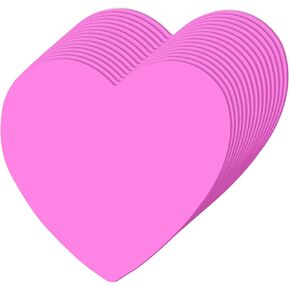 60 Pcs Large Foam Heart Cutouts, 6 Inch EVA Foam Hearts White Heart Shapes for Valentine’s Day Decorations, Wedding Party & Seasonal Display (Pink) in Kuwait