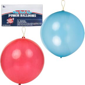 Way Back Toys Punch Balloon Set of 2, Novelty Family Fun Game for Ages 5 and up in Saudi Arabia