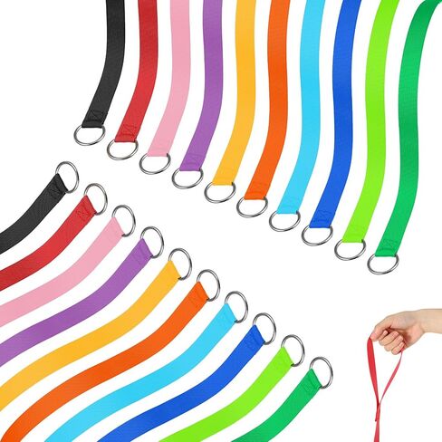 20 قطعة من مقود الكلاب المنزلق، مقاود قصيرة بطول 6 أقدام مع حلقة على شكل حرف O ملونة من النايلون للكلاب، مقاود انزلاقية للكلاب الكبيرة، مقاود سحب للكلاب والقطط وتدريب المشي والجري والإنقاذ ومأوى للعناية بالحيوانات in Kuwait