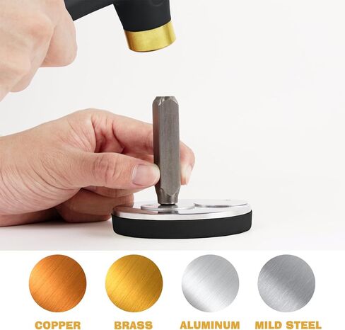 The Craft Guy Metal Stamp, 5/16 Inches (8mm) Tree Pattern Jewelry Metal Punch Stamping Tools, Alloy Steel Metal Stamping Tools for Jewelry Craft Stamping and Dog Tags Personalized (Tree 3) in Saudi Arabia