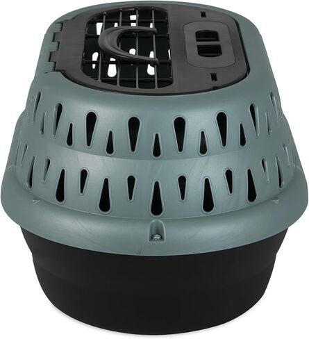 Load Pet Carrier Cat Kennel, 19" Length, for Pets up to 10 lb, Green in Saudi Arabia