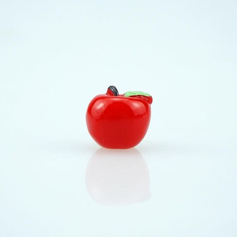 40 PCS Red Miniature Resin Apples Tiny Plastic Apples Bulk Resin Fruit 0.47 inch for Photography Props Home Kitchen Table in Saudi Arabia
