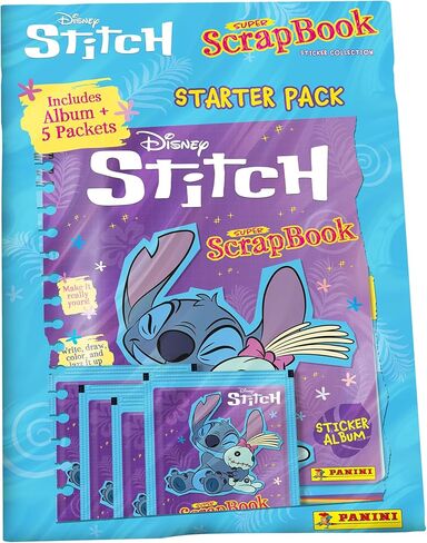 مجموعة ملصقات Stitch Super Scrapbook - 36 حزمة in Saudi Arabia