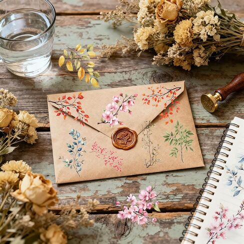 مجموعة ملصقات فروع مكونة من 120 قطعة لمستلزمات سجل القصاصات، وملصقات سجل القصاصات الورقية، وملصق أوراق طبيعية لدفتر القصاصات، والمخطط، والمجلة غير المرغوب فيها، ومجلات الرصاص in Kuwait