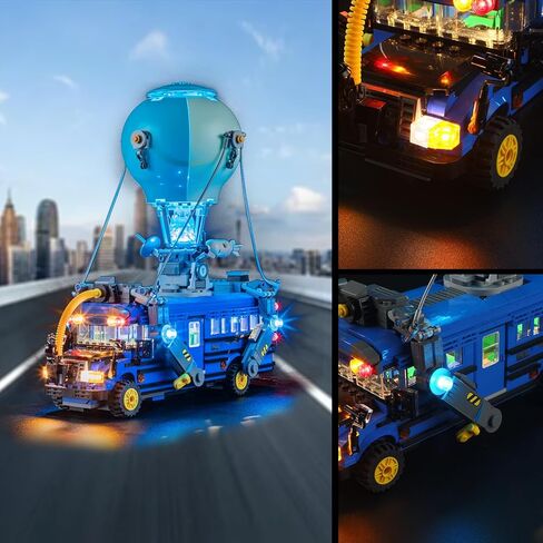 Vaodest LED Light for Lego Battle Bus 77073 Set,Design and Configuration Compatible with Model 77073(LED Light Only, Not Building Block Kit) in Saudi Arabia