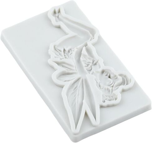 Flower Fairy Polymer Clay Silicone Mold for DIY Crafts Epoxy Resin Casting Air Dry Polymer Clay Plaster Jewelry Making in Saudi Arabia