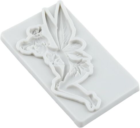 Flower Fairy Polymer Clay Silicone Mold for DIY Crafts Epoxy Resin Casting Air Dry Polymer Clay Plaster Jewelry Making in Saudi Arabia