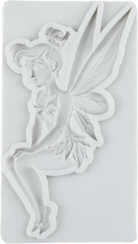 Flower Fairy Polymer Clay Silicone Mold for DIY Crafts Epoxy Resin Casting Air Dry Polymer Clay Plaster Jewelry Making in Saudi Arabia