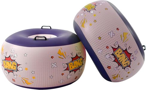 DIMAR GARDEN 2 Pcs Sumo Balls, Inflatable Bubble Bounce Ball for Outdoor Fun, Lawn Game Play in Saudi Arabia