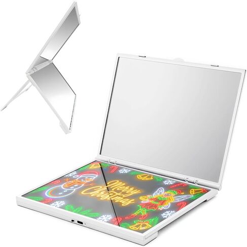 Valentine’s Day LED Drawing Board for Kids Teens with Abyss Effect, Comes with 5 Acrylic Markers & Stand, Perfect Christmas & Birthday Gift for Young Artists in Saudi Arabia